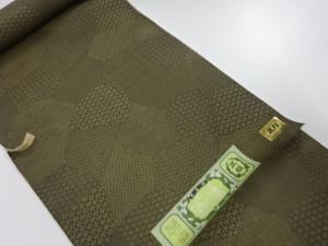 アンティーク　正絹　紬　着尺反物